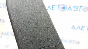 Lower trim of the trunk door of Mercedes W167 GLE 350 450 20-24 black, lower part, with a plug and a lamp, scratches, whitened plastic