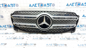 Radiator grille assembly for Mercedes W167 GLE 350 450 20-23 with radar, with emblem, sand