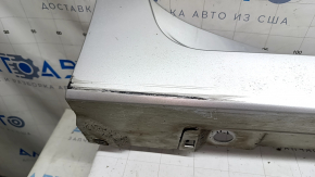 Right threshold Lexus CT200h 11-15 silver scratches, dents, breaks, cracks