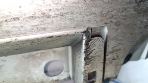 Right threshold Lexus CT200h 11-15 silver scratches, dents, breaks, cracks