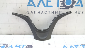Chevrolet Volt 16 steering wheel cover - lower, gray, worn, broken mount