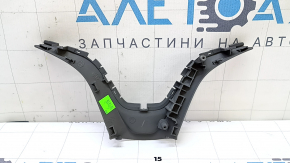 Chevrolet Volt 16 steering wheel cover - lower, gray, worn, broken mount