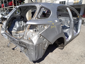 Quarter wing rear right Lexus CT200h 11-17 on the body, silver, bumpers