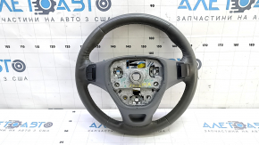 Naked steering wheel Chevrolet Volt 16 - leather, gray, no buttons, with paddle shifters, heated, worn