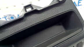Mercedes W167 GLE 350 450 20-23 rear center console trim, lower, black, with pocket, scratches