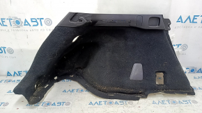 Left arch trim for Lexus CT200h 11-17, black, scratches, dented, needs dry cleaning