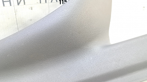 Rear right door sill trim for Chevrolet Volt 16 - gray, scratches, whitened plastic, broken fastener