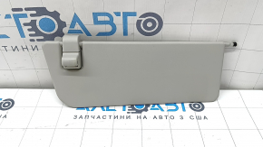 Small left visor for Mercedes W167 GLE 350 450 20-23, gray, with hook
