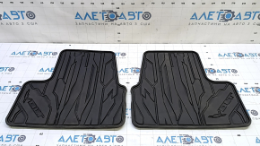 Set of floor mats for Chevrolet Volt 16-inch, black rubber