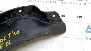 Front right mudguard for Chevrolet Volt 16- front, worn