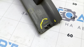 Rear right door sill trim for Chevrolet Volt 16 - gray, scratches, whitened plastic, broken fastener