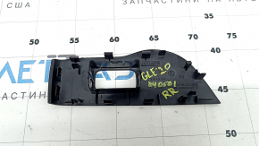 Mercedes W167 GLE 350 450 20-23 rear right window control trim, black, scratches