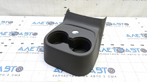 Rear center console trim (cup holders) Chevrolet Volt 16 - gray, worn, broken mount