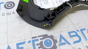 Chevrolet Volt 16 steering wheel cover - lower, gray, worn, broken mount