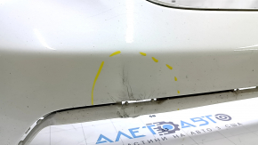 Front bumper bare Honda CRV 17-19 white, dented
