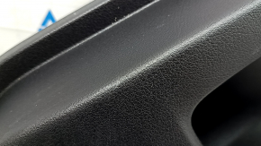Door trim panel rear right Mercedes W167 GLE 350 450 20-24 black leather, with backlight, black leather armrest, wood insert, Burmester, without curtain, with handle, scratches, dent