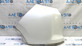 Honda CRV 17-22 white rear left bumper