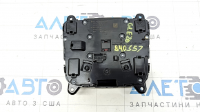 Mercedes W167 GLE 350 450 20-23 chrome multimedia control, broken dynamic button, scratches, peeling chrome
