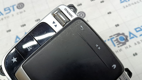 Mercedes W167 GLE 350 450 20-23 chrome multimedia control, broken dynamic button, scratches, peeling chrome