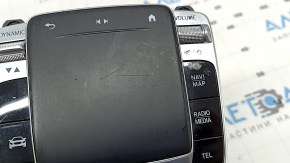 Mercedes W167 GLE 350 450 20-23 chrome multimedia control, broken dynamic button, scratches, peeling chrome