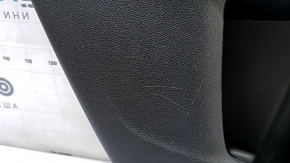 Black rear left door panel for Honda CRV 17-22, beige leather insert, beige leather armrest, wood-like molding, tweeter-like, dry-cleanable, scratches