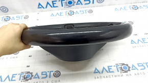 Mercedes W167 GLE 350 450 20-23 black leather steering wheel without heating, scratches, tear, dent