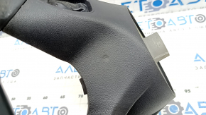 Mercedes W167 GLE 350 450 20-23 black leather steering wheel without heating, scratches, tear, dent