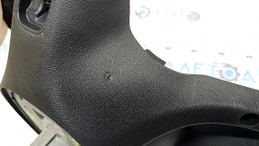 Mercedes W167 GLE 350 450 20-23 black leather steering wheel without heating, scratches, tear, dent