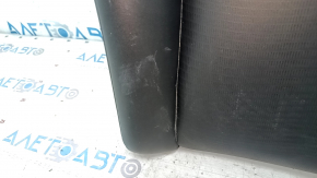 Left rear seat back for Lexus CT200h 11-13, black leather, dry-cleanable, scratches