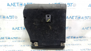 Left rear seat back for Lexus CT200h 11-13, black leather, dry-cleanable, scratches