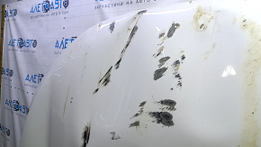 Honda CRV 17-22 steel hood, white NH-603P, dents, rust