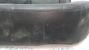 Lexus CT200h 11-13 rear seat cushion, black leather, scratches, dry cleanable