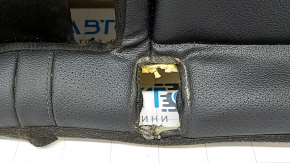 Rear seat cushion 2nd row Mercedes W167 GLE 350 450 20-24 black leather, perforated, for cleaning, dented