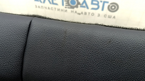 Rear seat cushion 2nd row Mercedes W167 GLE 350 450 20-24 black leather, perforated, for cleaning, dented