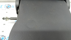 Backrest of the rear row of seats, 2nd row, central, Mercedes W167 GLE 350 450 20-24, black leather, dry-cleanable, scratches, dented