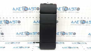 Backrest of the rear row of seats, 2nd row, central, Mercedes W167 GLE 350 450 20-24, black leather, dry-cleanable, scratches, dented
