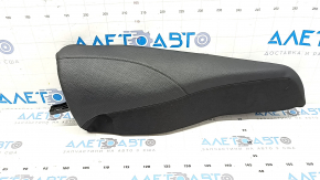 Rear seat side bolster, 2nd row, right, Mercedes W167 GLE 350 450 20-23, black leather with perforation