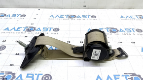 Rear left seat belt for Honda CRV 17-22, beige, for cleaning