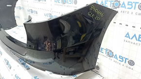 Bare rear bumper Mercedes W167 GLE 350 450 20-23 black, without parking sensors, scratches