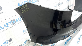 Bare rear bumper Mercedes W167 GLE 350 450 20-23 black, without parking sensors, scratches