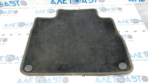 Rear right interior mat for Mercedes W167 GLE 350 450 20-23, black cloth, for cleaning