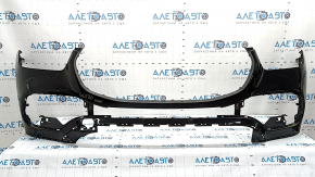 Bare front bumper Mercedes W167 GLE 350 450 20-23 black, without parking sensors, broken fasteners, non-factory holes, scratch