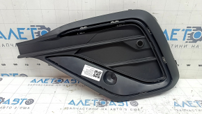 Left lower grille of the front bumper of a VW Tiguan 22-24 for parking sensors, structure, sand, dent