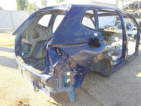 Quarter wing rear right VW Tiguan 18-24 long on the body, blue, pokes
