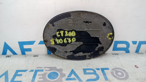 Lexus CT200h 11-17 tailgate emblem scratches, air inside, broken mount