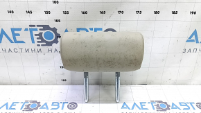 Rear center seat headrest for Honda CRV 17-22, beige leather, ready to clean