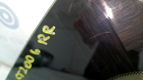 Rear right window glass, blind, Lexus CT200h 11-17, scratch on glass
