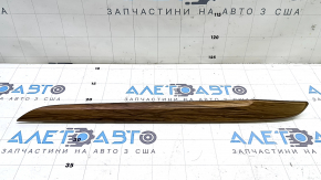 Right front panel molding for Honda CRV 17-22, wood grain, scratched