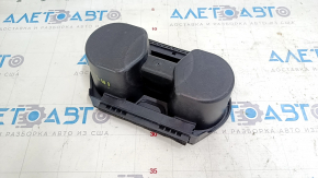 Honda Insight 19-22 center console cup holders black, scratched