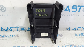Honda Insight 19-22 rear center console trim, black, scratches